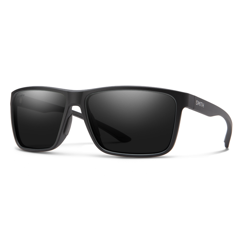 Load image into Gallery viewer, SMITH Riptide Polarized Sunglasses - Matte Black/Chromapop Black 1