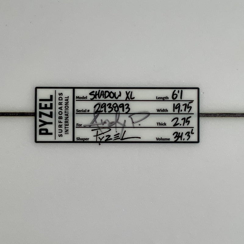 Load image into Gallery viewer, Pyzel Shadow XL 6'1 × 19 ¾ × 2 ¾ Surfboard • USED 4