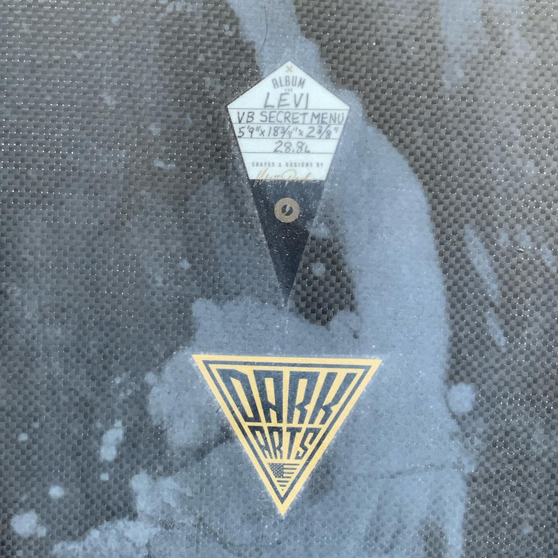 Load image into Gallery viewer, Album Surf VB Secret Menu Dark Arts 5'9 × 18 ¾ × 2 ⅜ Surfboard • LIKE NEW 4
