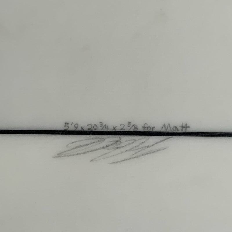 Load image into Gallery viewer, Pace Custom Asym (Regular) 5'9 × 20 ¾ × 2 ⅝ Surfboard • USED 4