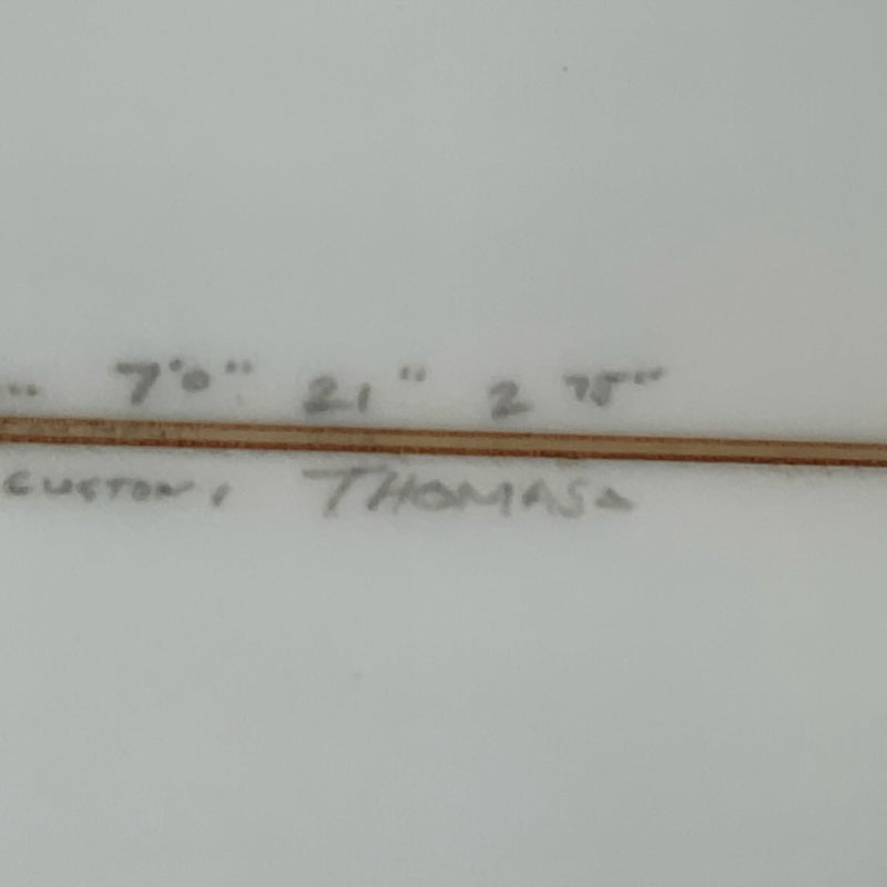 Load image into Gallery viewer, Kazuma Custom 7'0 × 21 × 2 ¾ Surfboard • USED 4