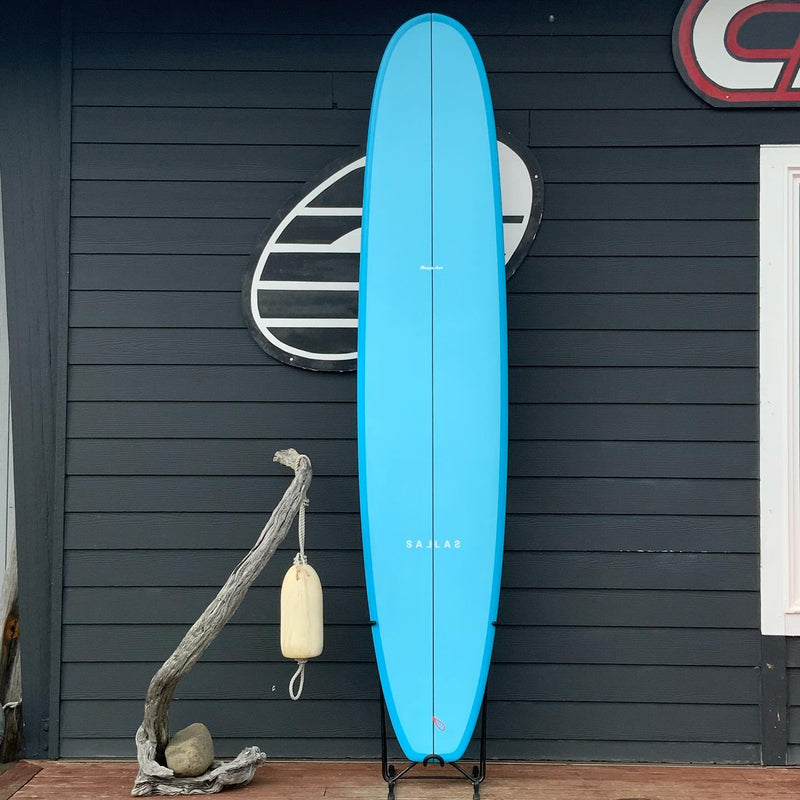 Load image into Gallery viewer, Kai Sallas Mango Jam Thunderbolt Silver 9'4 × 23 × 2 ¾ Surfboard • LIKE NEW 1