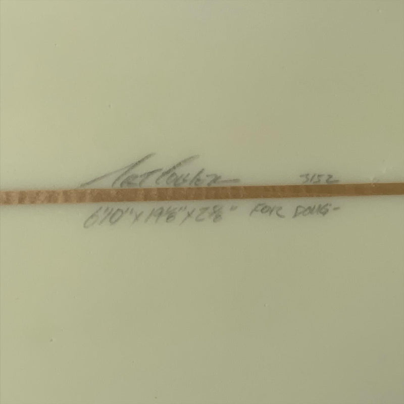 Load image into Gallery viewer, North Pacific Custom 6'10 × 19 ⅛ × 2 ⅝ Surfboard • USED 4