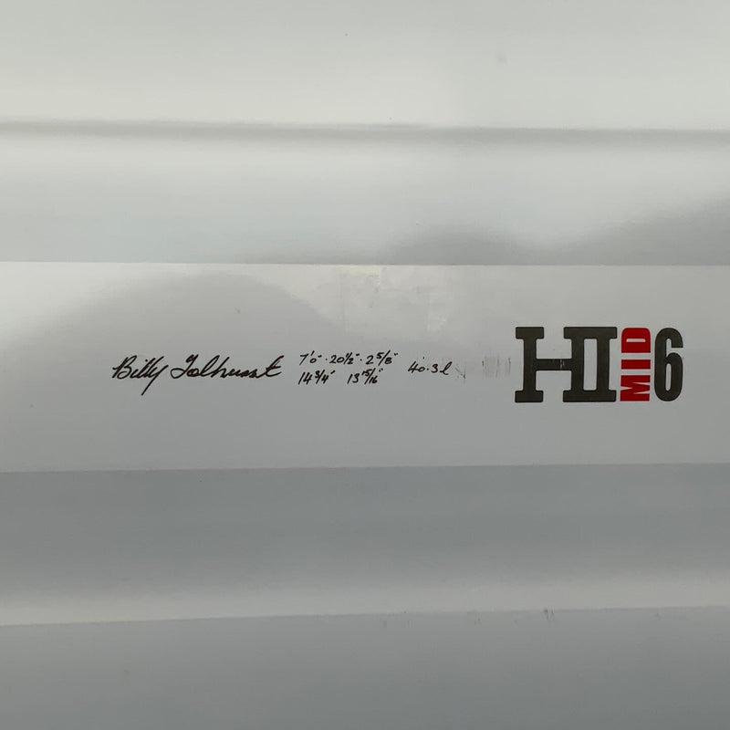 Load image into Gallery viewer, Harley Ingleby Mid 6 Thunderbolt Red 7'0 × 20 ½ × 2 ⅝ Surfboard • USED 4