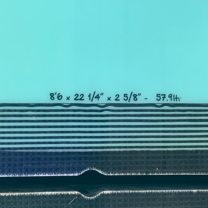 Load image into Gallery viewer, Torq The Don TEC 8'6 × 22 ¼ × 2 ⅝ Surfboard • USED 4