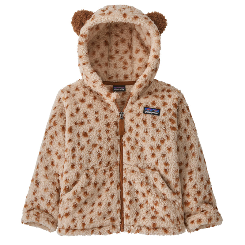 Load image into Gallery viewer, Patagonia Baby Furry Friends Fleece Hooded Zip-Up Jacket 4