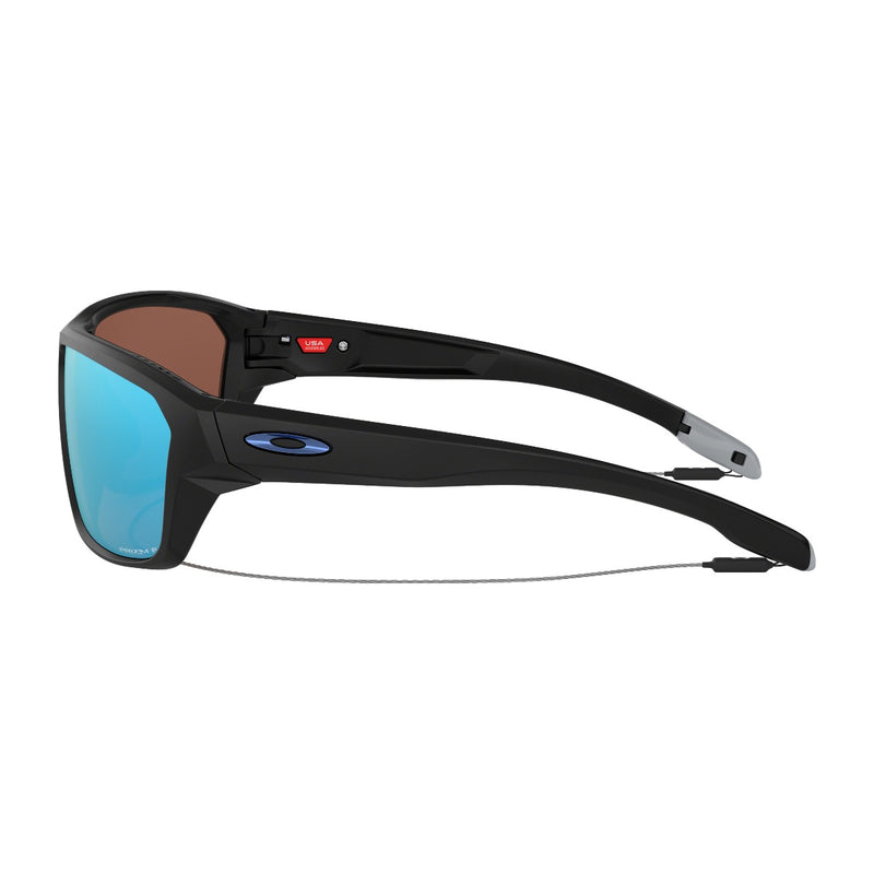 Load image into Gallery viewer, Oakley Split Shot Sunglasses - Matte Black/Prizm Deep Water 3