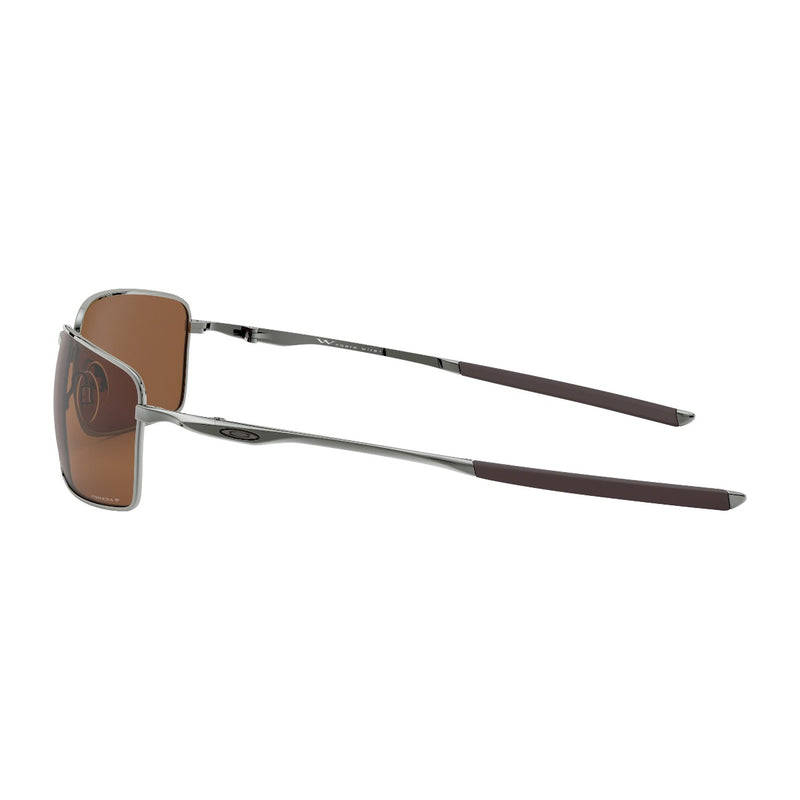 Load image into Gallery viewer, Oakley Square Wire Sunglasses - Tungsten/Prizm Tungsten Polarized 4