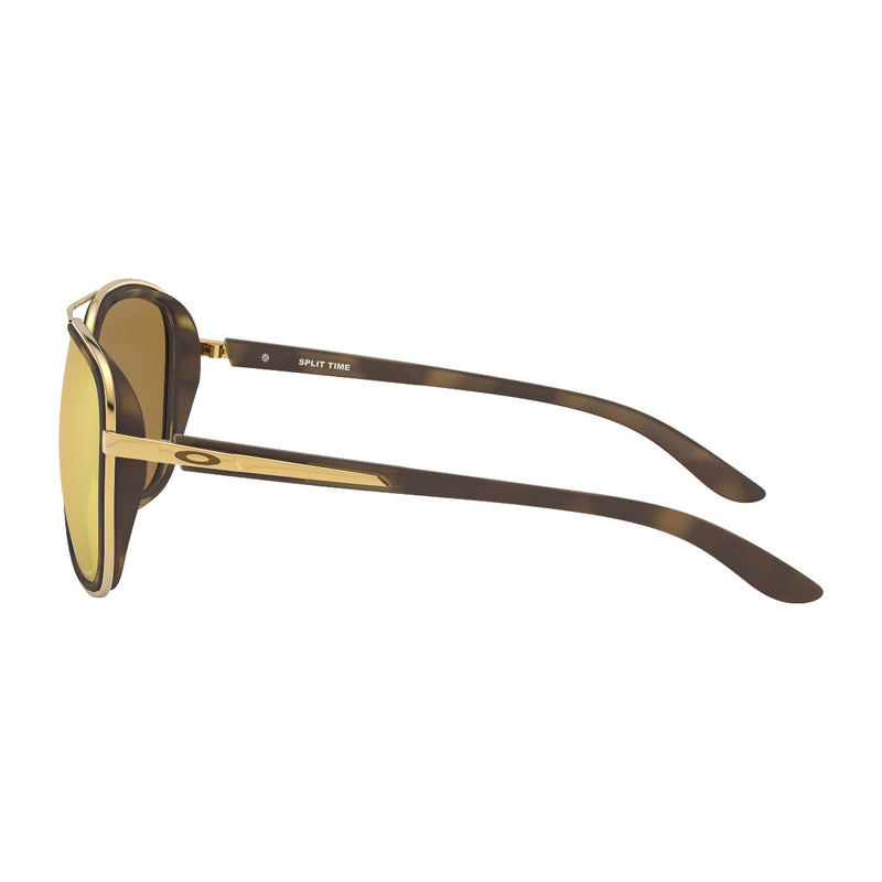 Load image into Gallery viewer, Oakley Split Time Polarized Sunglasses - Matte Brown Tortoise/Prizm Rose Gold 3