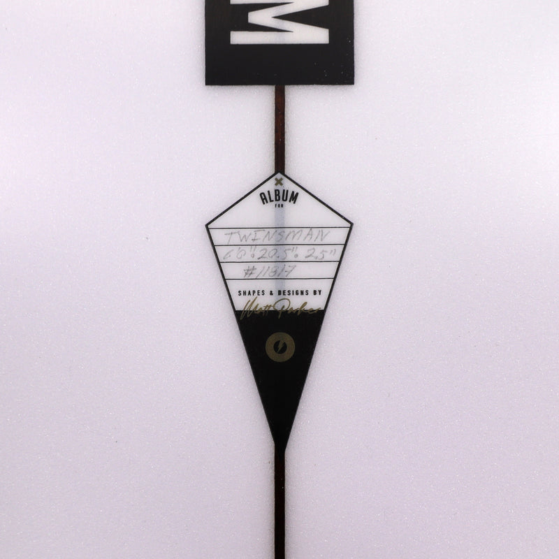 Load image into Gallery viewer, Album Surf Twinsman 6'0 × 20 ½ × 2 ½ Surfboard 4
