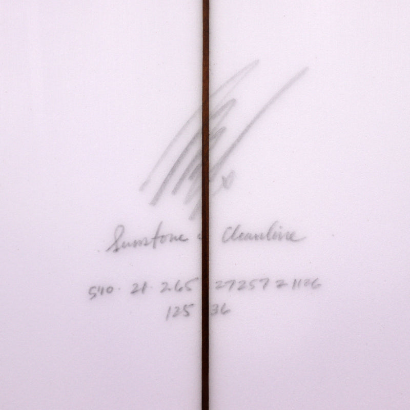 Load image into Gallery viewer, Album Surf Sunstone 5'10 × 21 × 2.65 Surfboard 4