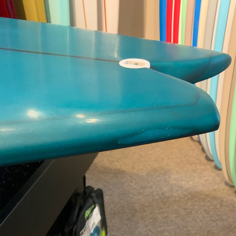 Load image into Gallery viewer, Album Surf Twinsman 6'0 × 20 ½ × 2 ½ Surfboard - Denim • BLEMISH 6