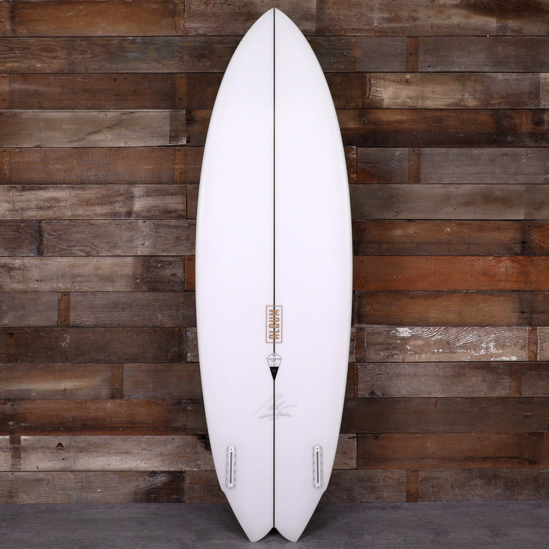 Load image into Gallery viewer, Album Surf Twinsman 5'8 × 19 ¾ × 2 ⅜ Surfboard - Clear 2
