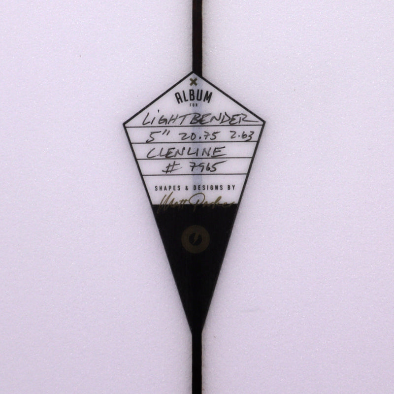 Load image into Gallery viewer, Album Surf Lightbender 5'11 × 20 ¾ × 2 ⅝ Surfboard - Clear • DAMAGED 4