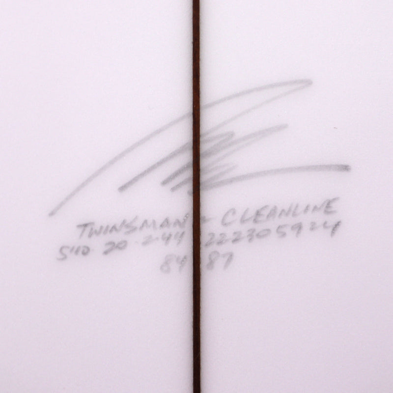 Load image into Gallery viewer, Album Surf Twinsman 5'10 × 20 × 2 7/16 Surfboard - Clear 4