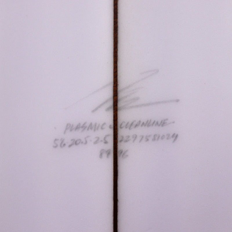 Load image into Gallery viewer, Album Surf Plasmic 5'6 × 20 ½ × 2 ½ Surfboard - Clear 4