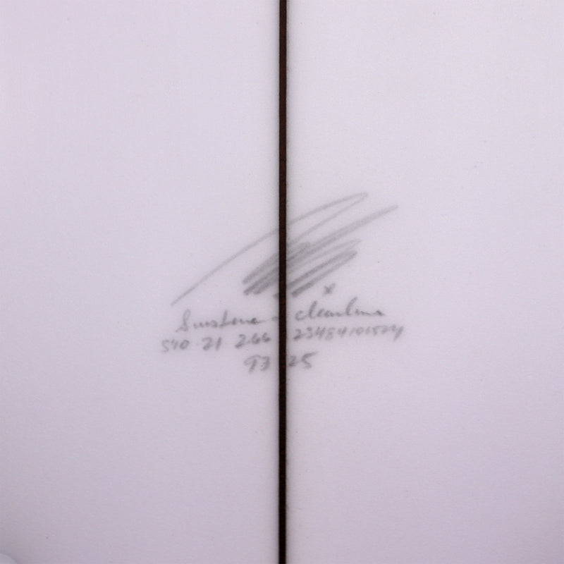 Load image into Gallery viewer, Album Surf Sunstone 5'10 × 21 × 2 ⅔ Surfboard - Clear 4
