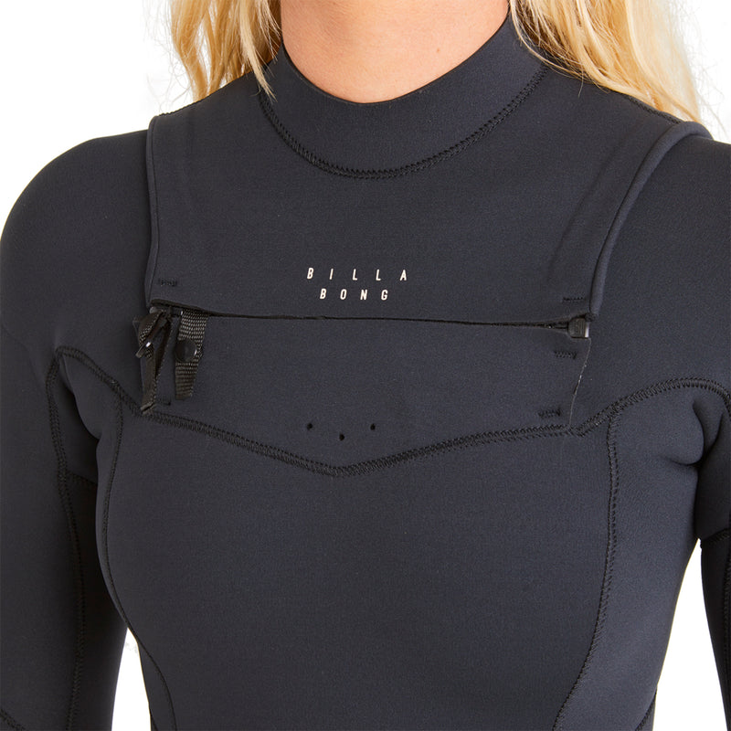 Load image into Gallery viewer, Billabong Women's Salty Dayz 4/3 Chest-Zip Wetsuit 5