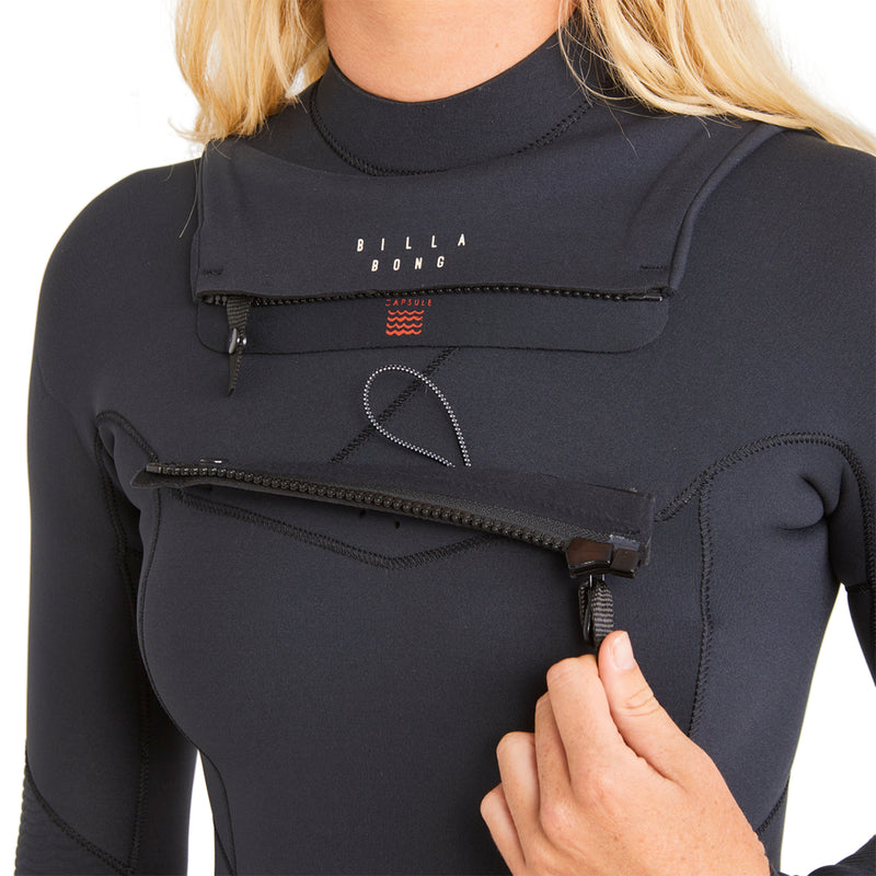Load image into Gallery viewer, Billabong Women's Salty Dayz 4/3 Chest-Zip Wetsuit 6