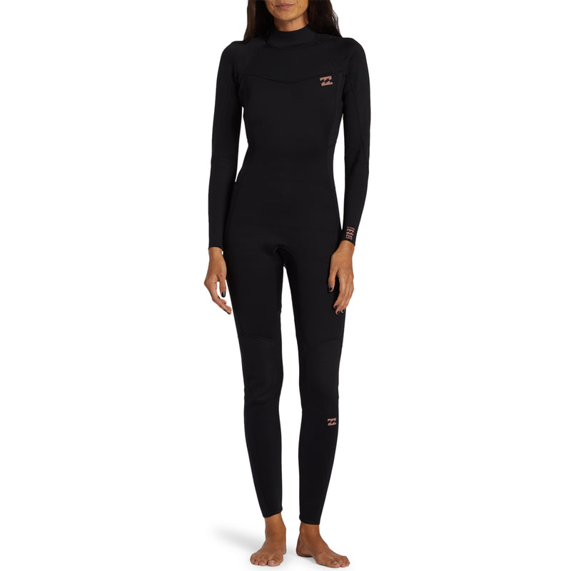 Load image into Gallery viewer, Billabong Women's Foil 3/2 Back-Zip Wetsuit 1