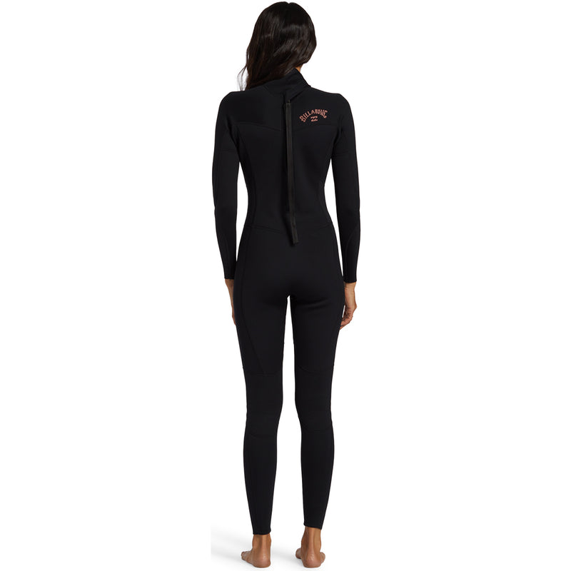 Load image into Gallery viewer, Billabong Women's Foil 3/2 Back-Zip Wetsuit 2
