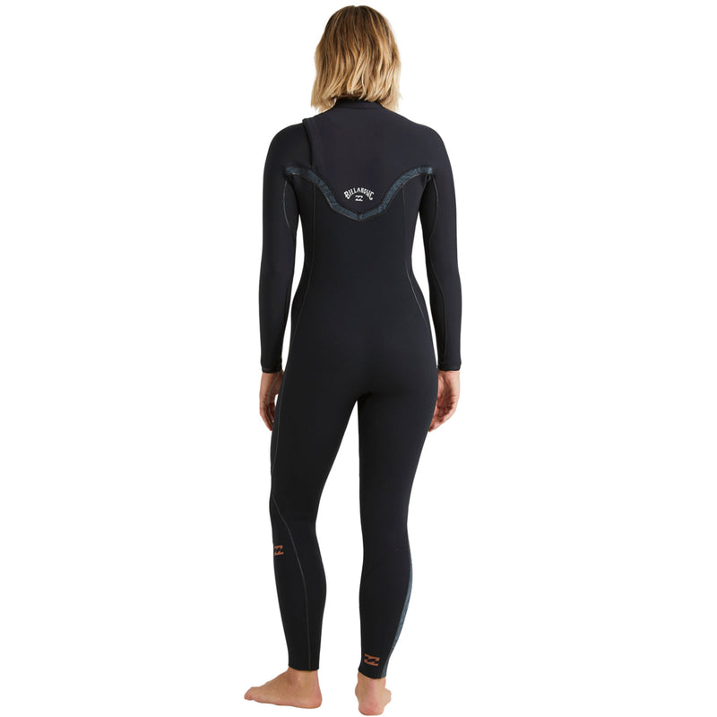 Load image into Gallery viewer, Billabong Women's Furnace Natural Upcycler 4/3 Chest-Zip Wetsuit 2