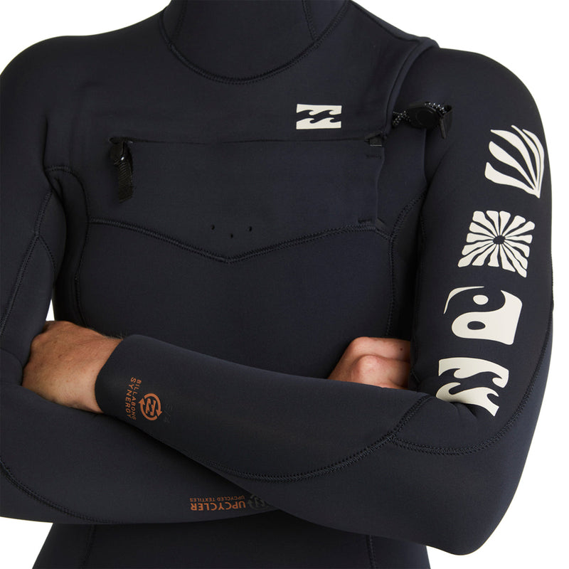 Load image into Gallery viewer, Billabong Women's Synergy Natural Upcycler 5/4 Hooded Chest-Zip Wetsuit 9
