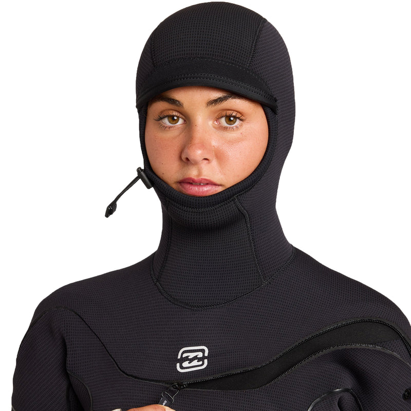 Load image into Gallery viewer, Billabong Women's Furnace Ultra 5/4 Hooded Gullwing Chest-Zip Wetsuit 6