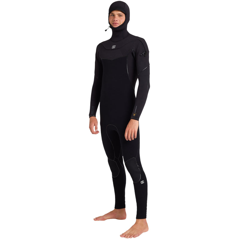 Load image into Gallery viewer, Billabong Furnace Ultra 5/4 Hooded Gullwing Chest-Zip Wetsuit 3