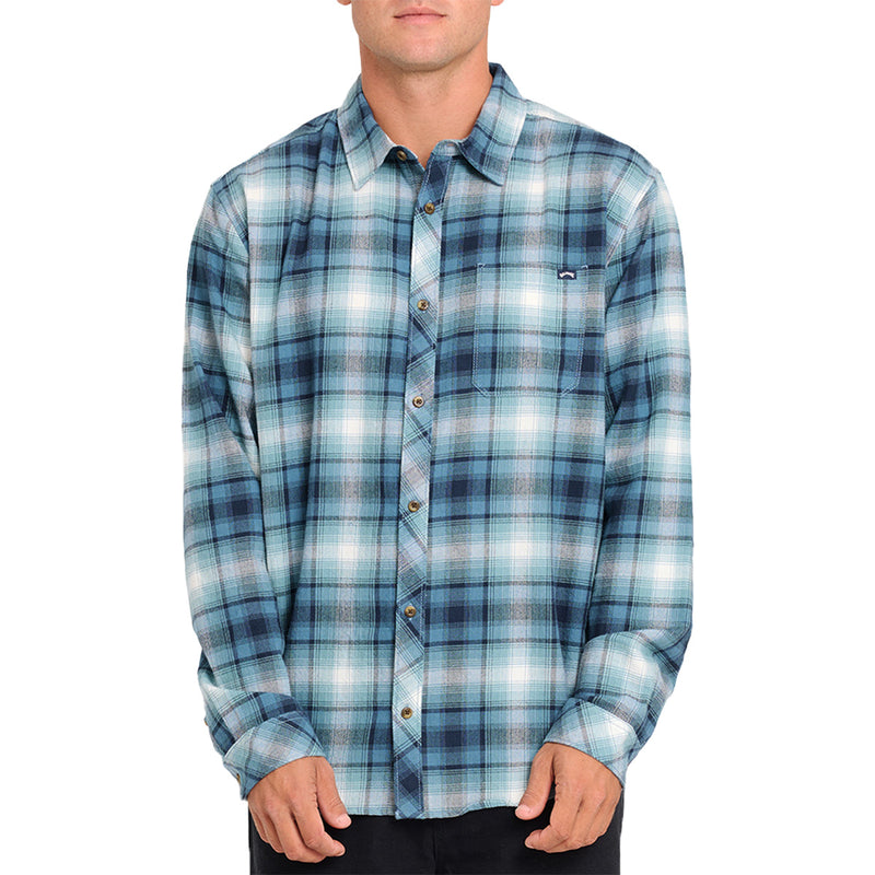 Load image into Gallery viewer, Billabong Coastline Long Sleeve Button-Up Flannel Shirt 3