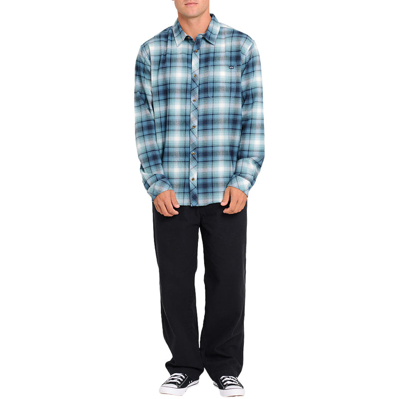 Load image into Gallery viewer, Billabong Coastline Long Sleeve Button-Up Flannel Shirt 7