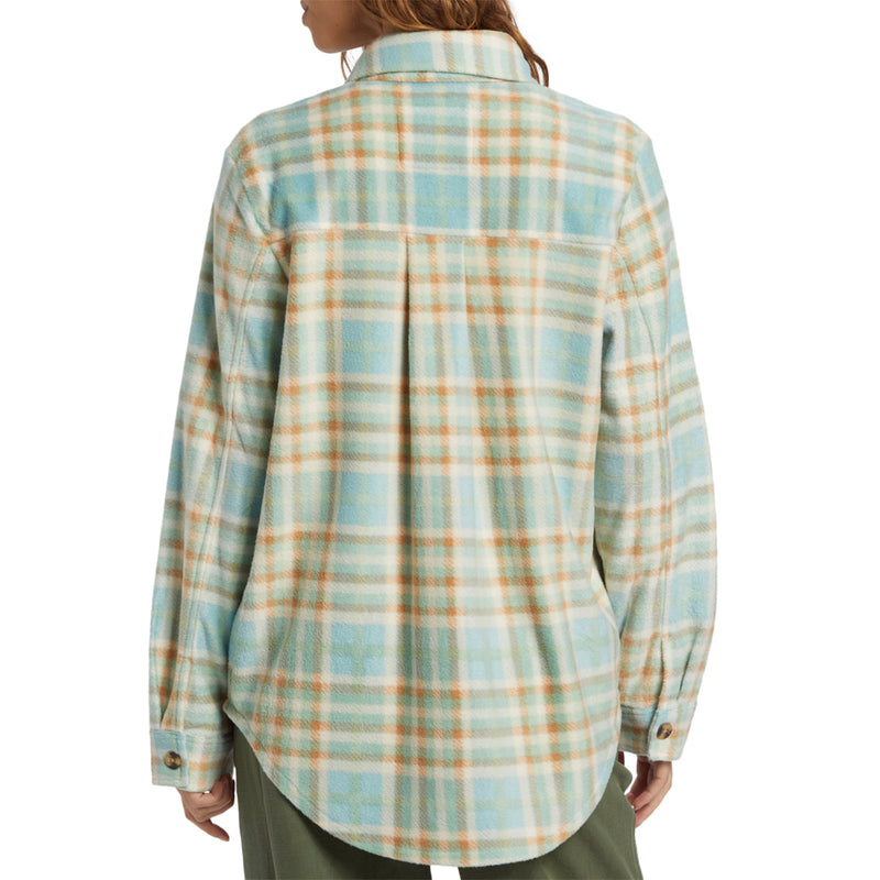 Load image into Gallery viewer, Billabong Women's Forge Fleece Shacket Jacket 3