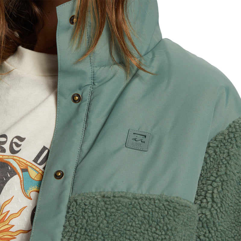 Load image into Gallery viewer, Billabong Women's Lost Trails Snap-Button Jacket 5