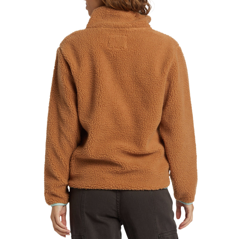 Load image into Gallery viewer, Billabong Women's Horizon Half-Zip Fleece Pullover Sweatshirt 2