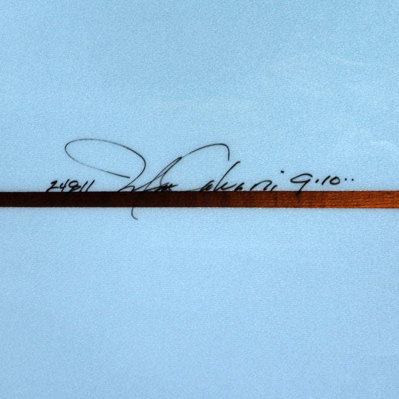 Load image into Gallery viewer, Bing California Square Type II 9'10 × 23 ⅛ × 3 1/16 Surfboard - Smoke • DAMAGED