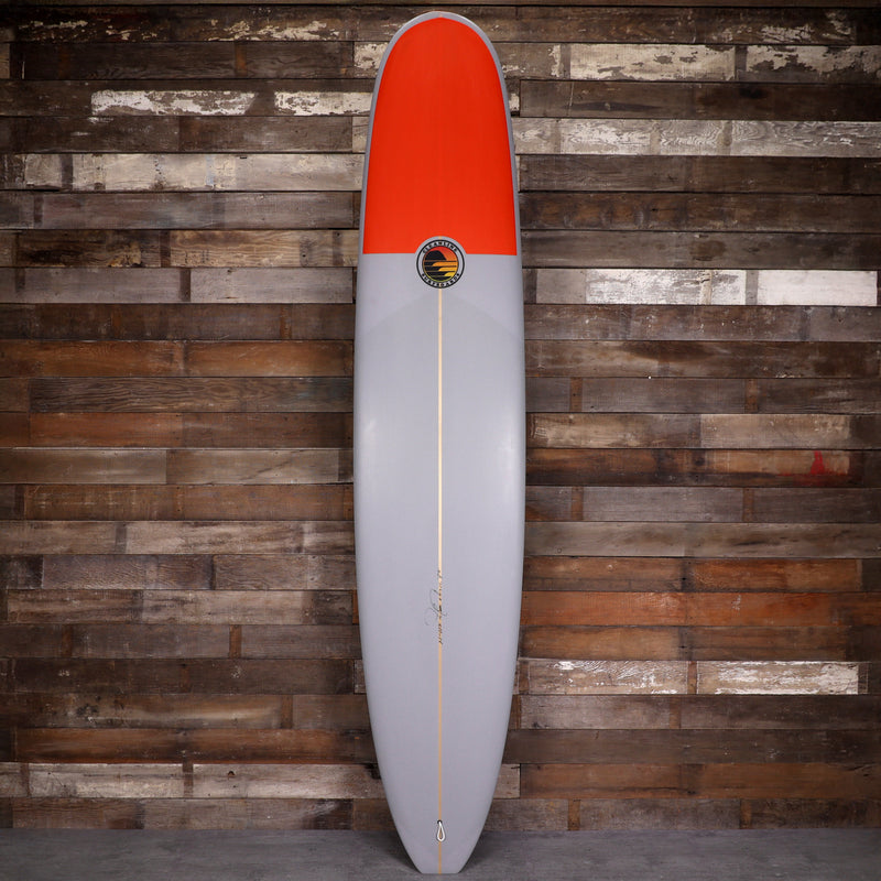 Load image into Gallery viewer, Cleanline Performance Log 9'2 × 22 ¾ × 2 ⅞ Surfboard - Gray/Orange Nose 1
