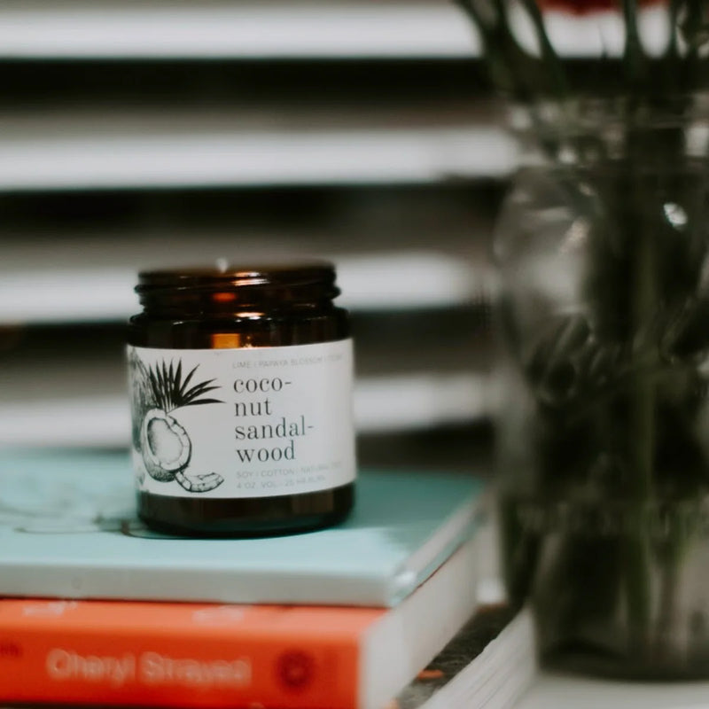 Load image into Gallery viewer, Broken Top Coconut Sandalwood Soy Candle - 4 oz. 3
