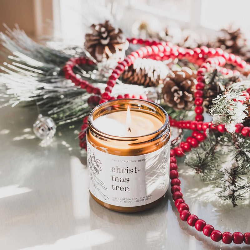 Load image into Gallery viewer, Broken Top Christmas Tree Soy Candle - 4 oz. 4