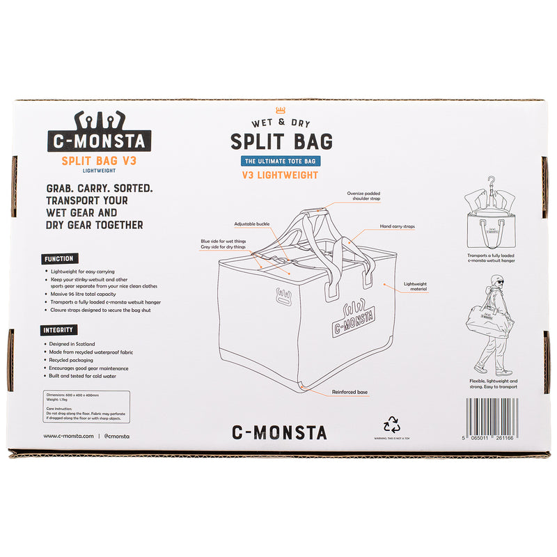 Load image into Gallery viewer, C-Monsta V3 Lightweight Split Bag - 70L 11
