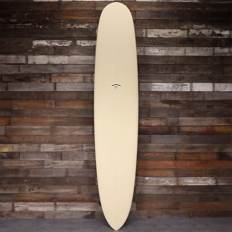 Load image into Gallery viewer, CJ Nelson Designs Neo Classic Thunderbolt Silver 10'0 × 24 × 3 ¼ Surfboard - Tan 1