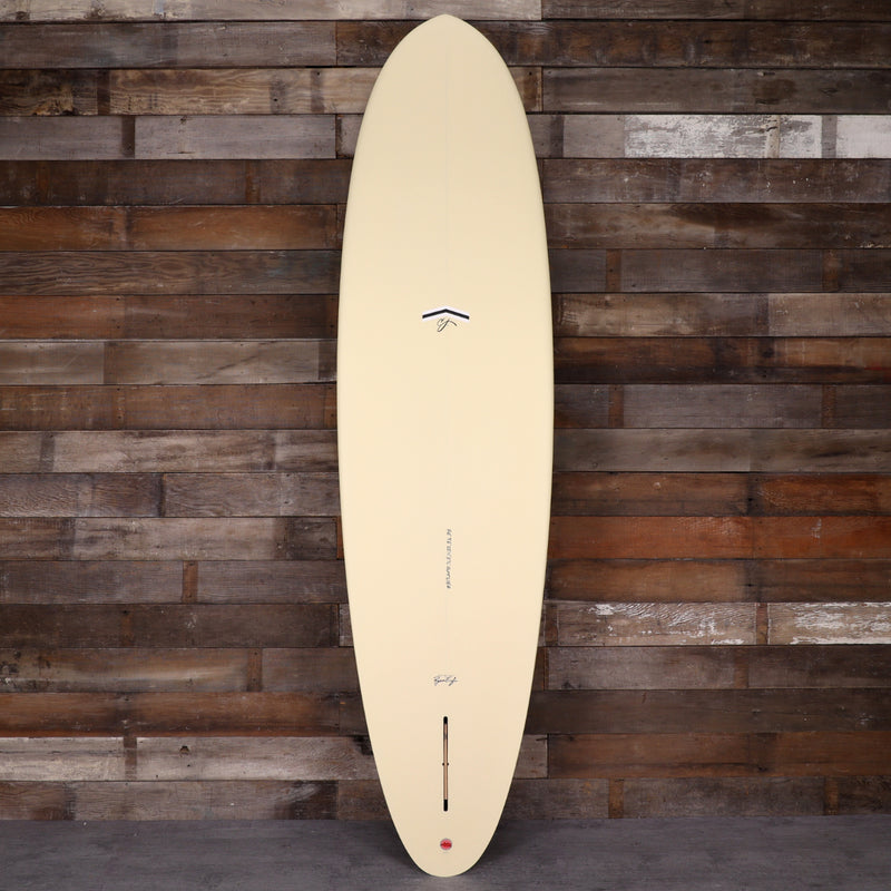 Load image into Gallery viewer, CJ Nelson Designs Outlier Mid-Length Thunderbolt Red 7'6 × 22 ¼ × 2 15/16 Surfboard - Tan 2