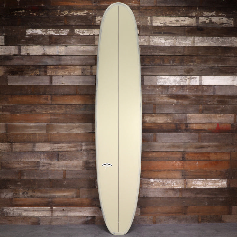 Load image into Gallery viewer, CJ Nelson Designs Slasher Low Pro Thunderbolt Black 9'3 × 23 × 3 Surfboard - Black Tan/Brushed Carbon 1