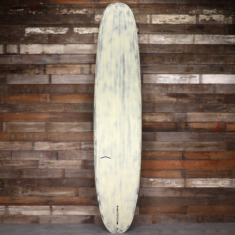 Load image into Gallery viewer, CJ Nelson Designs Slasher Low Pro Thunderbolt Black 9'9 × 23 ½ × 3 3/16 Surfboard - Tan/Brushed Carbon 2