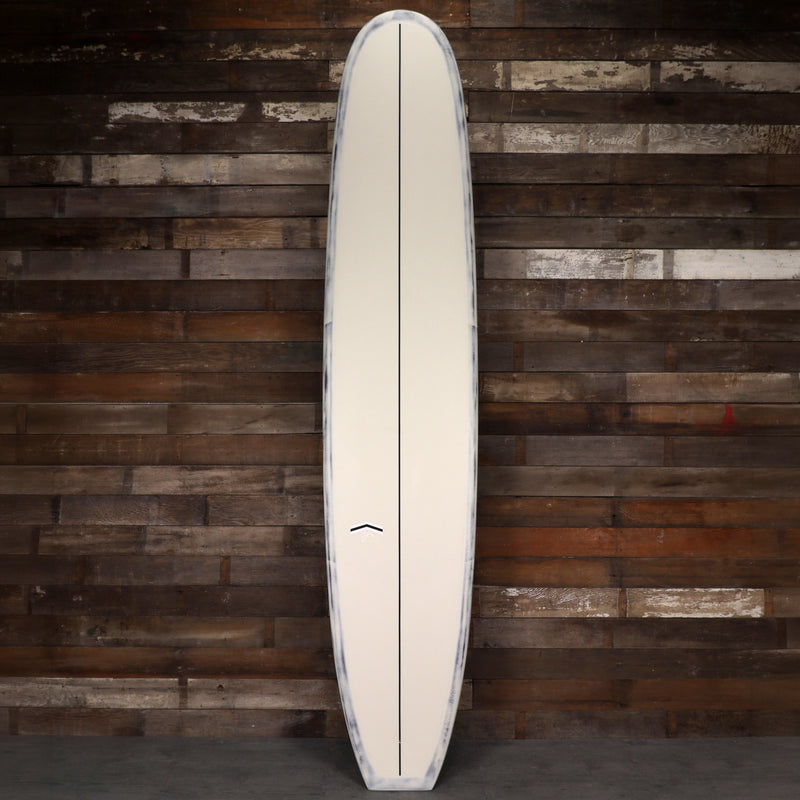 Load image into Gallery viewer, CJ Nelson Designs Sprout 2.0 Thunderbolt Black 9'6 × 23 ½ × 3 ⅛ Surfboard - White/Brushed Carbon 1