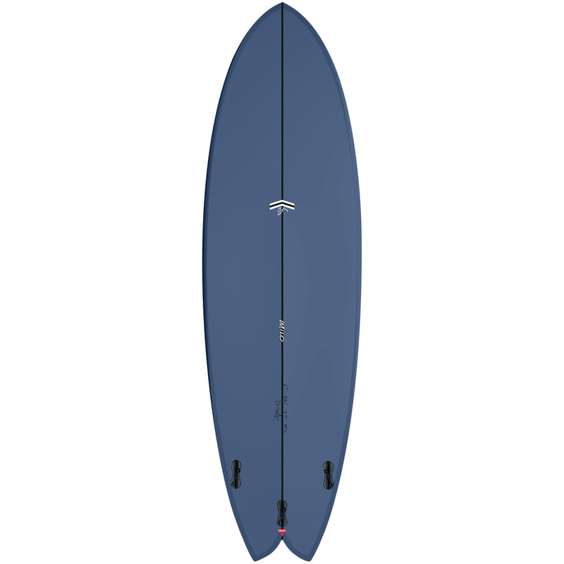 Load image into Gallery viewer, CJ Nelson Designs Milo Thunderbolt Red Surfboard 2