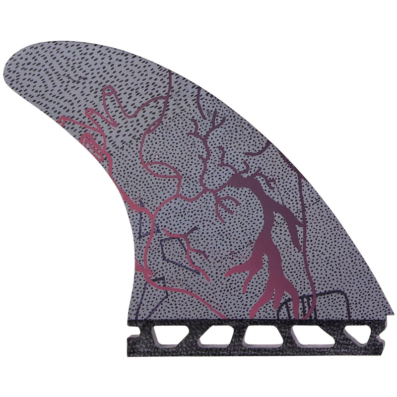 Load image into Gallery viewer, Captain Fin Co. Eithan Osborne Heart Single Tab Tri-Fin Set 3