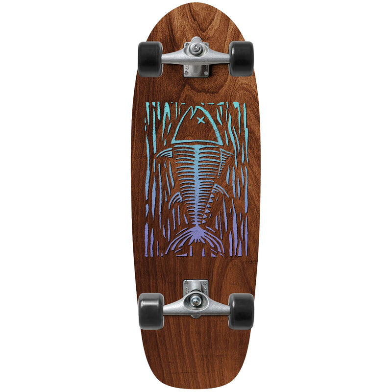 Load image into Gallery viewer, Carver Bluefin C5 Raw 28" Surfskate Skateboard Complete 1