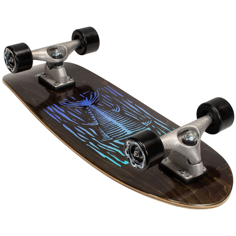 Load image into Gallery viewer, Carver Bluefin C5 Raw 28" Surfskate Skateboard Complete 6