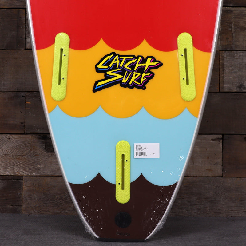 Load image into Gallery viewer, Catch Surf Odysea Log 8'0 × 23 × 3 ⅜ Surfboard - Cool Gray 3