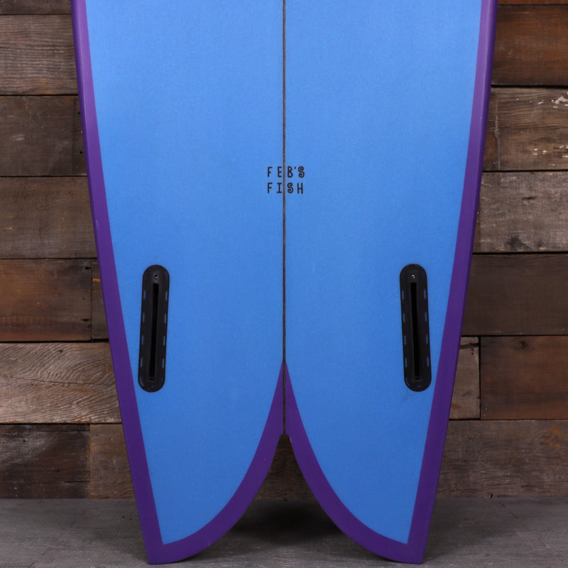 Load image into Gallery viewer, Channel Islands Feb's Fish 5'11 × 21 ⅛ × 2 ⅝ Surfboard - Blue/Purple 3